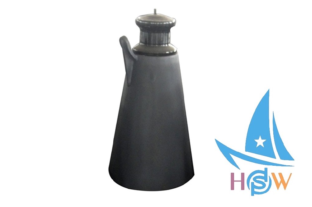 羊角单滚轮导缆器