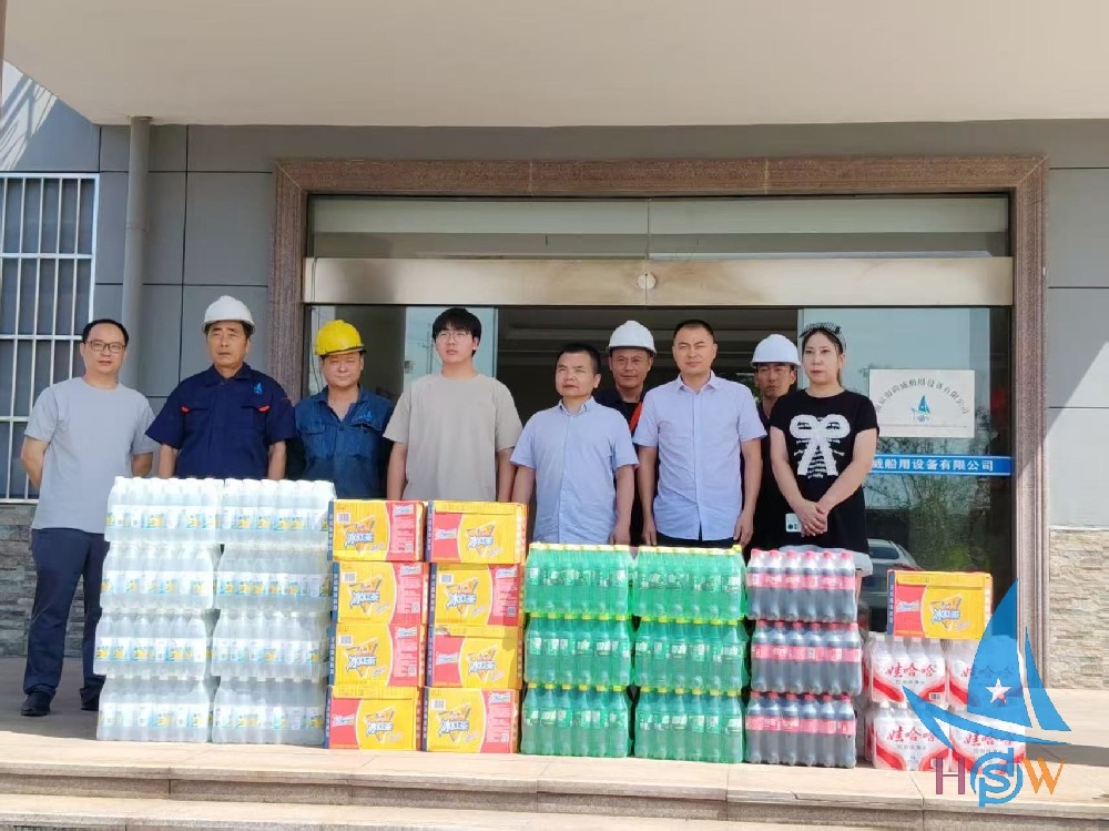 夏日送清凉，关怀暖人心 —— 南京市溧水区晶桥镇领导高温慰问南京海尚威
